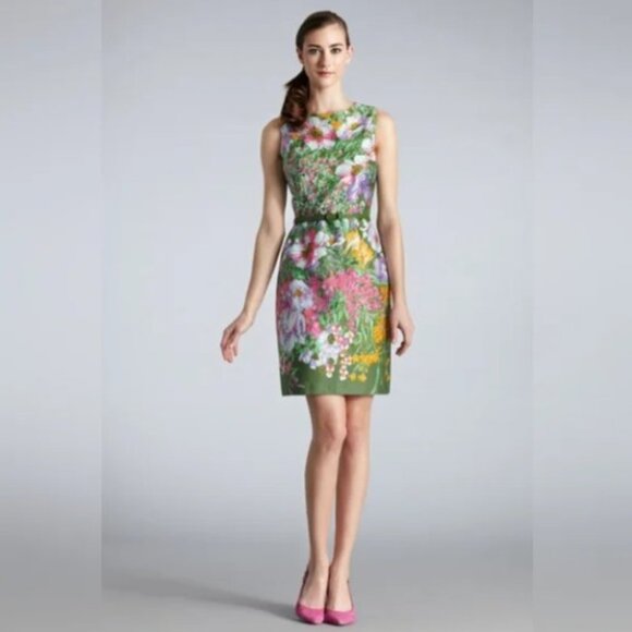 Muse Betty Draper Bouquet Midi Dress - Picture 1 of 8